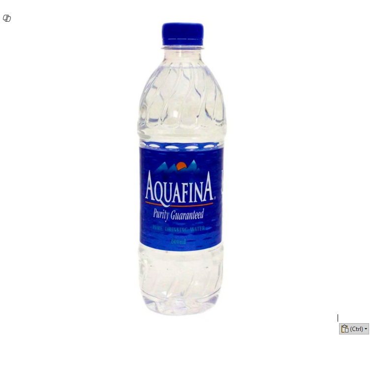 Aquafina Natural Mineral Water 600ml - low sodium