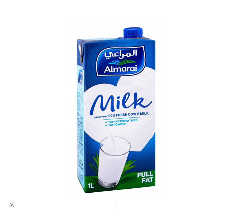 Almarai Long Life Full Fat Milk - preservatives free, powder free