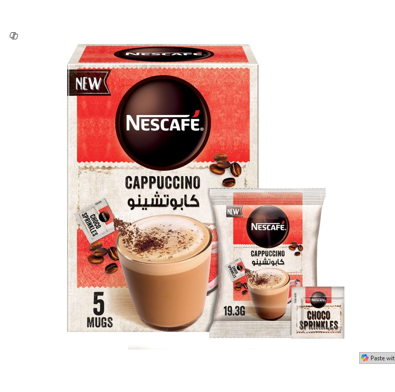 Nescafé Cappuccino Instant Coffee with Choco Sprinkles 19.3g