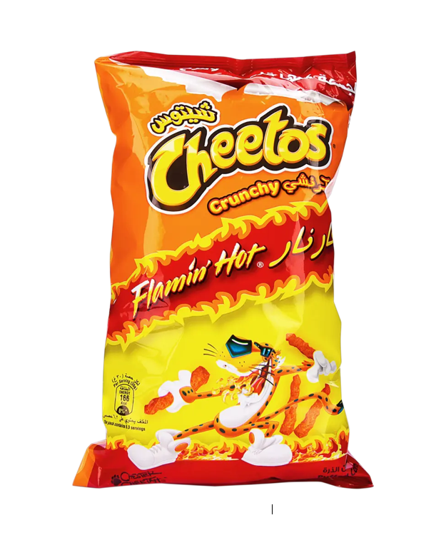 Cheetos Crunchy Flaming Hot Corn Chips