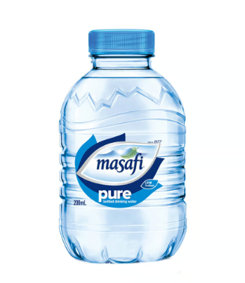 masafi pure bottled drinking water 200ml
