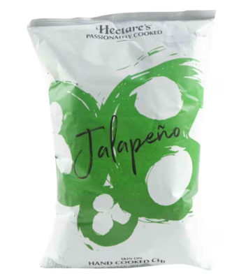 Hectare's Hand Cooked Skin-On Jalapeno Chips - gluten free, GMO free, MSG free