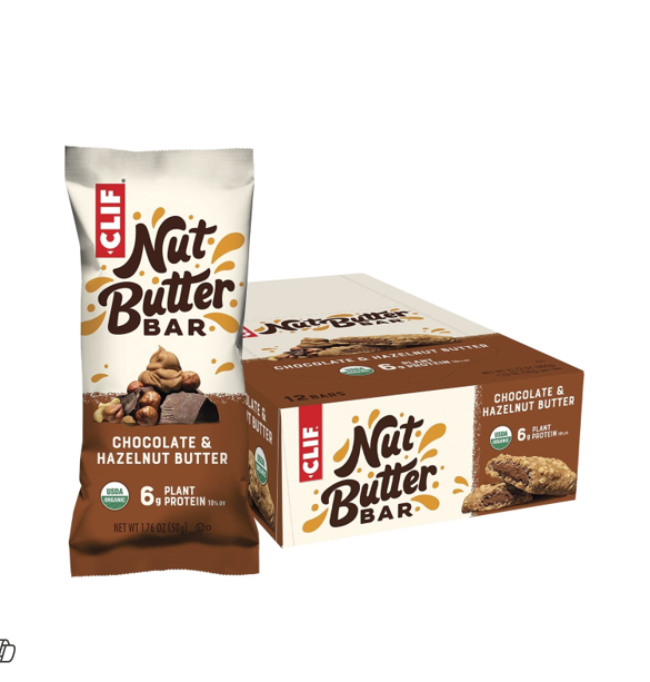 Clif Organic Nut Butter 7g Plant Protein Bar with Chocolate
