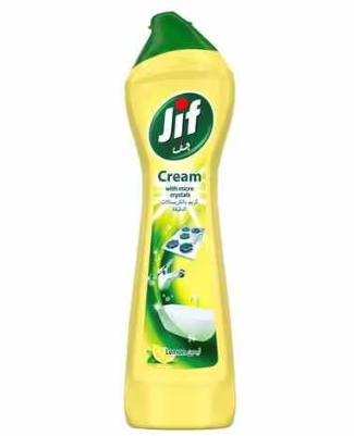 Jif Cream Cleaner Lemon Scent with Micro Crystals
