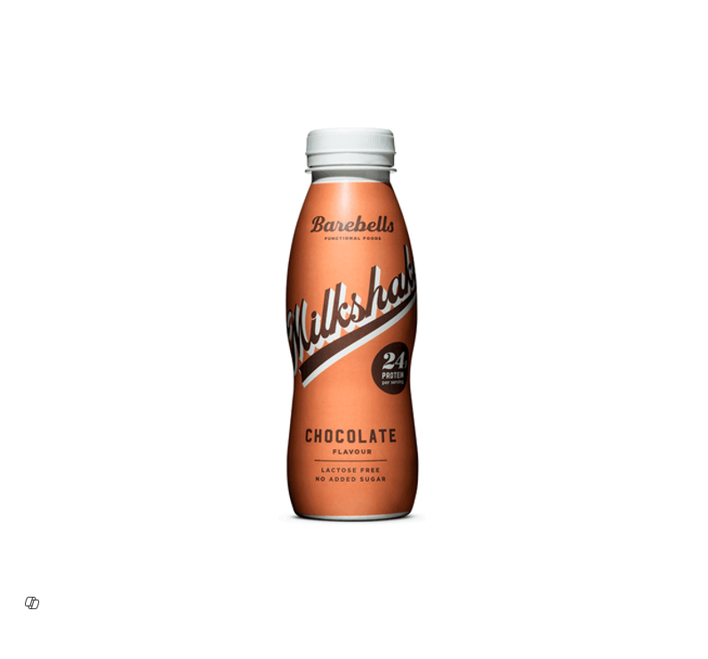 Barebells Protein Milkshake Chocolate Flavor - lactose free, no added sugar 330ML