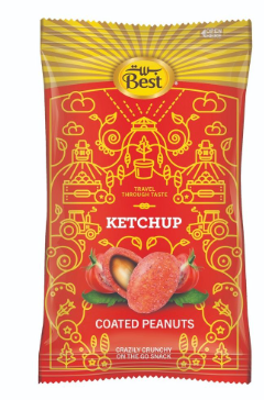 Best Coated Peanuts Ketchup Flavor 13gm