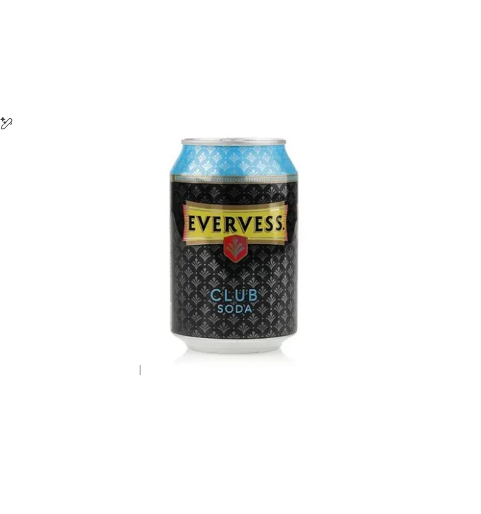 Evervess Club Soda Cans 300ml