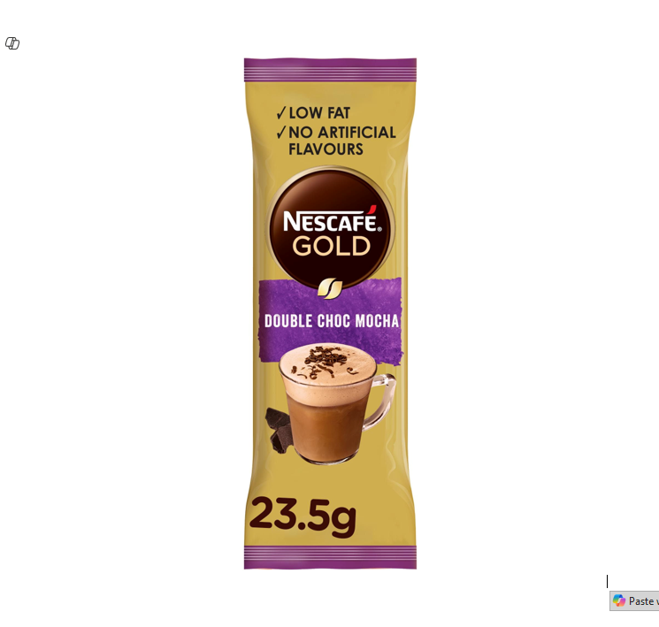 Nescafé Gold Low Fat Double Choc Mocha Instant Coffee Sachet - artificial flavors free