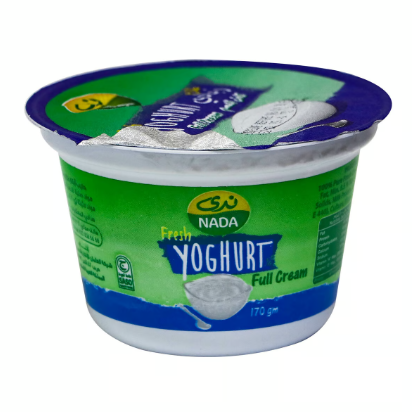 Nada Fresh Full Cream Yogurt 170gr