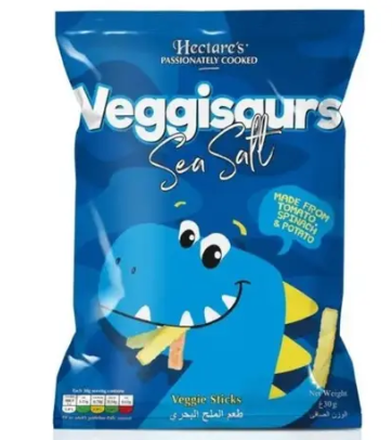 HECTARES PASSIONATELY COOKED VEGGISAURS SEA SALT