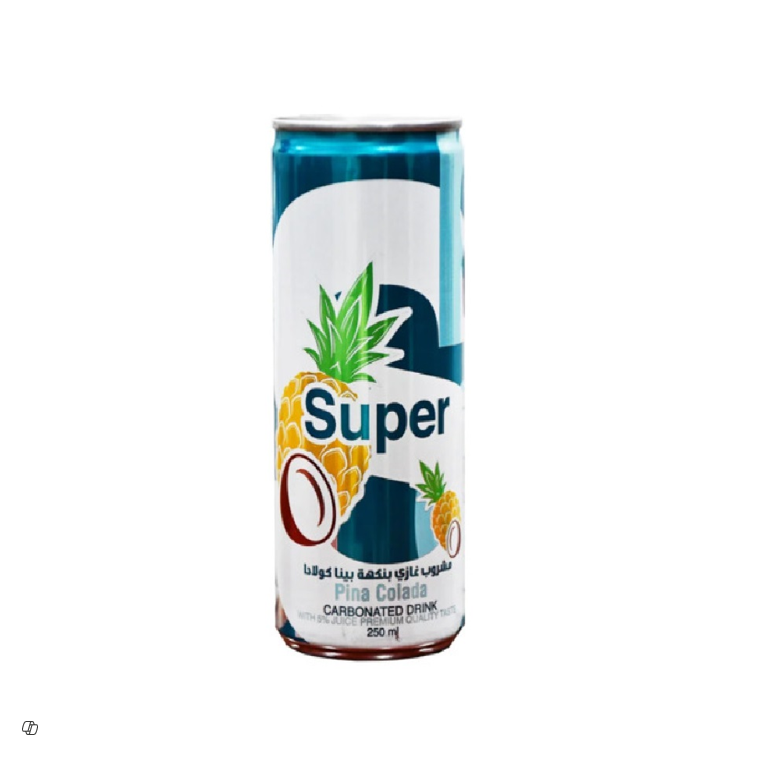 Super Carbonated Pina Colada Drink 250ml