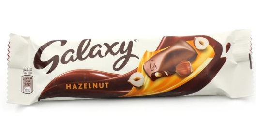 Galaxy Chocolate Bar with Hazelnut 