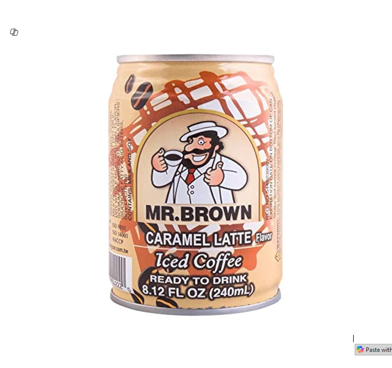 Mr. Brown Iced Coffee Caramel Latte