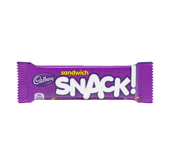 Cadbury Snack Milk Chocolate Coated Sandwich Biscuit 22GM