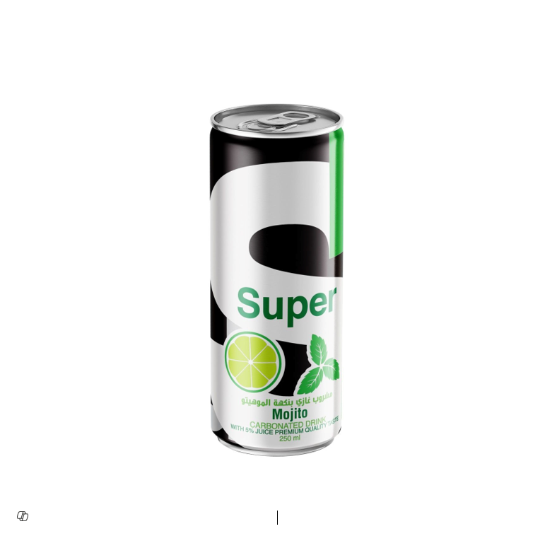 Super Carbonated Mojito Drink 250ml