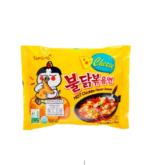 Samyang Instant Ramen Hot Chicken & Cheese Flavor