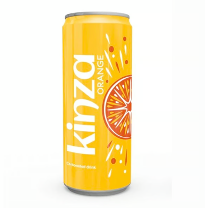 Kinza Orange Carbonated Drink 250ml