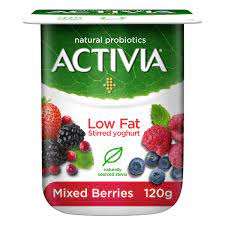 Activia Low Fat Mixed Berry Stirred Yogurt