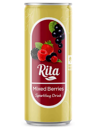 Rita Sparkling Mixed Berry Drink 240ml
