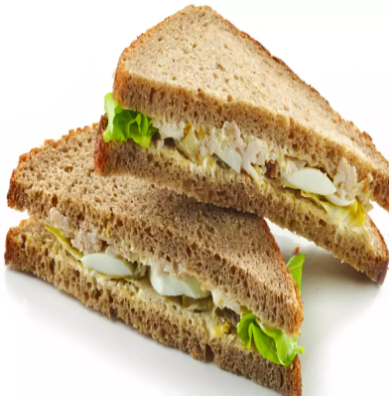 ALOSRA EGG SALAD SANDWICH BROWN