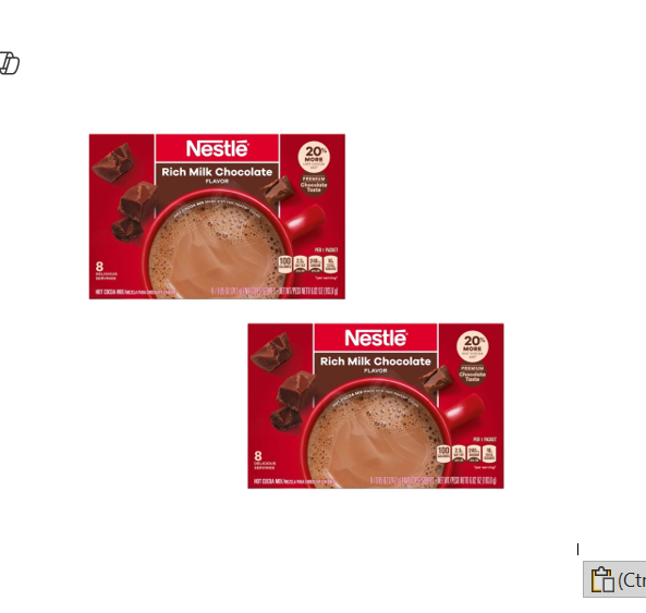 Nestle Hot Cocoa Mix Milk Chocolate Flavor - fat free