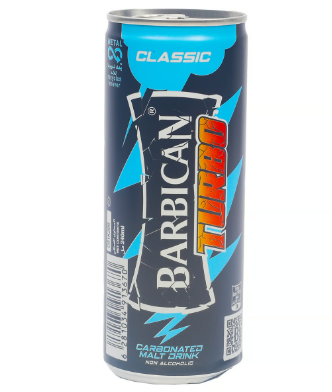 Barbican Turbo Non-Alcoholic Malt Drink Classic Flavor