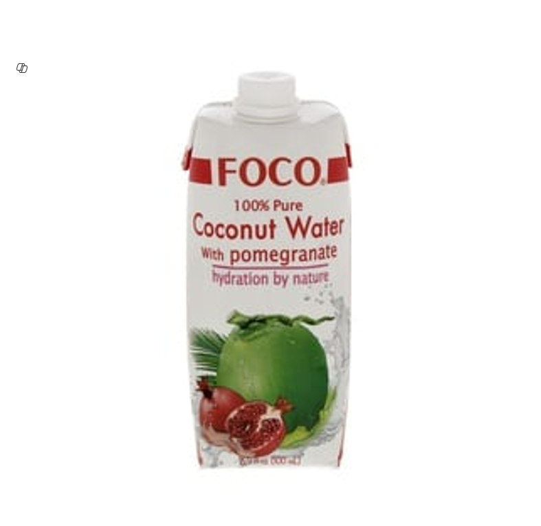 Foco UHT Coconut Water with Pomegranate 500ml
