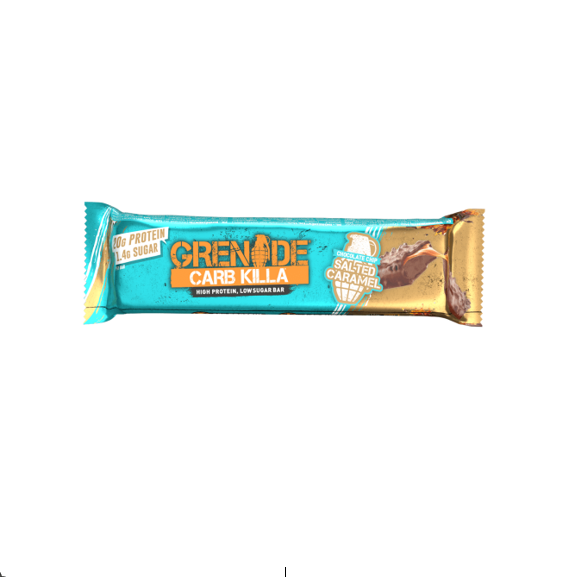Grenade Carb Killa White Chocolate Protein Bar Salted Peanut Flavor - low sugar 
