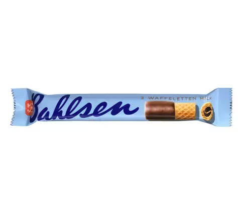 Bahlsen Waffeletten Milk Chocolate Wafer Rolls (3 Pieces) - 