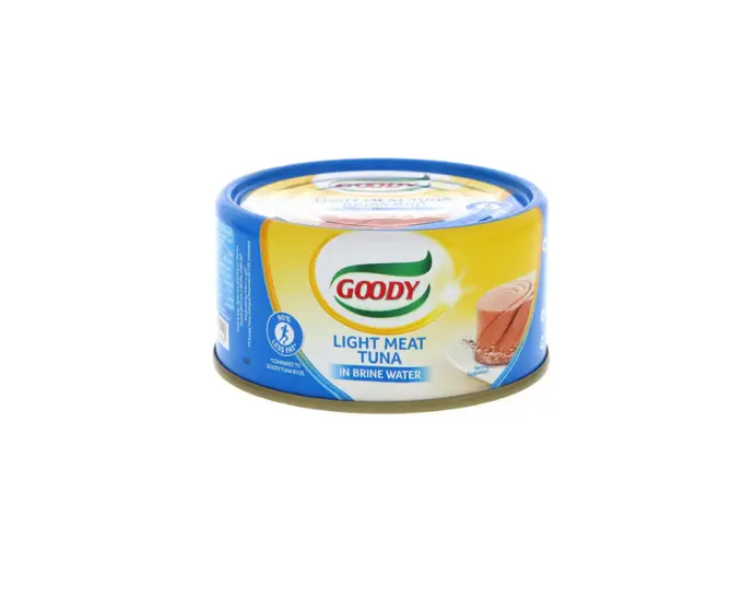 Goody Light Meat Tuna in Brine Water 185g
