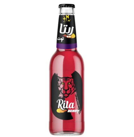 Rita Berry Carbonated Drink Glass Bottle