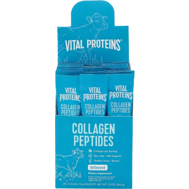 VITAL PROTEIN COLLAGEN PEPTIDES UNFLAVORED (20PCS)