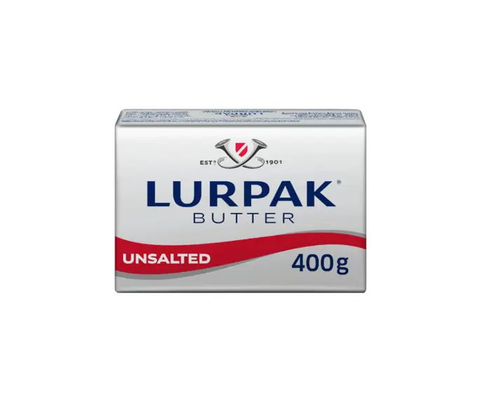 Lurpak Unsalted Butter 200GM