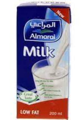 Almarai Long Life Milk - fat free, preservatives free, powder free
