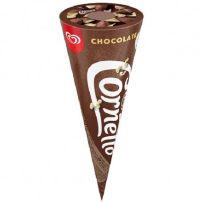 Cornetto Classico Chocolate Ice Cream Cone 125ml