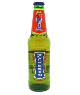 Barbican Non-Alcoholic Malt Beverage Strawberry Flavor 330ML