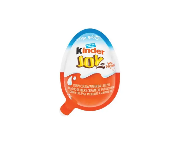 Kinder Joy Chocolate Egg for Boys