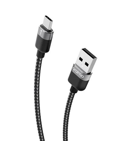 Oraimo Solid Line 1m USB-C to USB Cable - Black