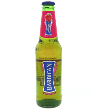 Barbican Non-Alcoholic Malt Beverage Raspberry Flavor