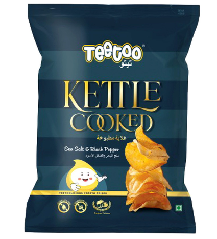 Teetoo Stix Hot Chili & Pepper Lime Potato Sticks - vegetarian, trans fat free