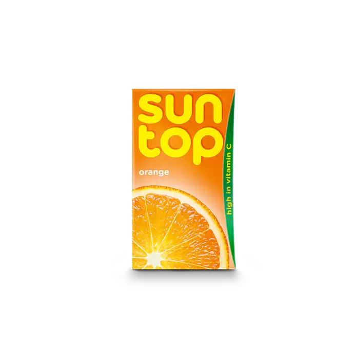 Sun Top Long Life Orange Drink - preservatives free, artificial flavors free