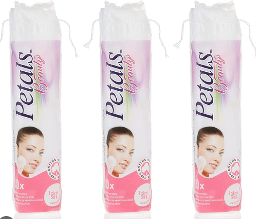 Petals Beauty Make up Pads 80s X 3
