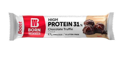 B WINNER PROTEIN BAR BOOST CHOCOLATE TRUFFLE 55GMS