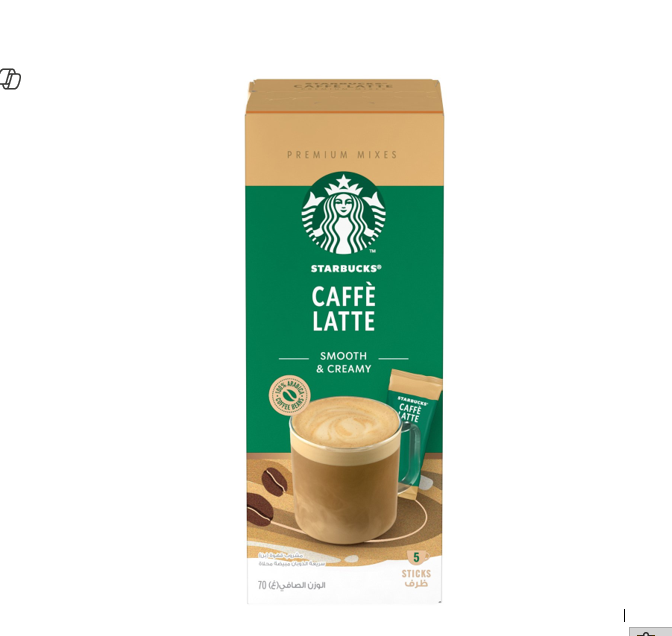 STARBUCKS CAFFE LATTE (5STICKS)