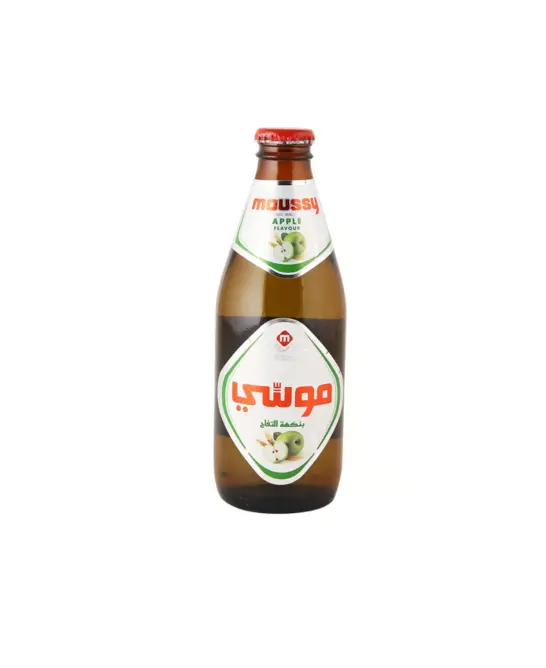 Moussy Non-Alcoholic Malt Beverage Apple Flavor