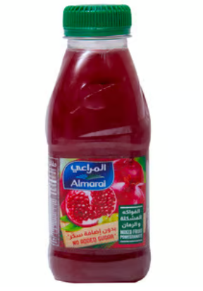 Almarai Long Life Mixed Fruit & Pomegranate Juice - no added sugar 200ml