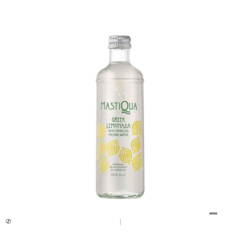 Mastiqua Greek Lemonade Drink with Sparkling Mastiha Water