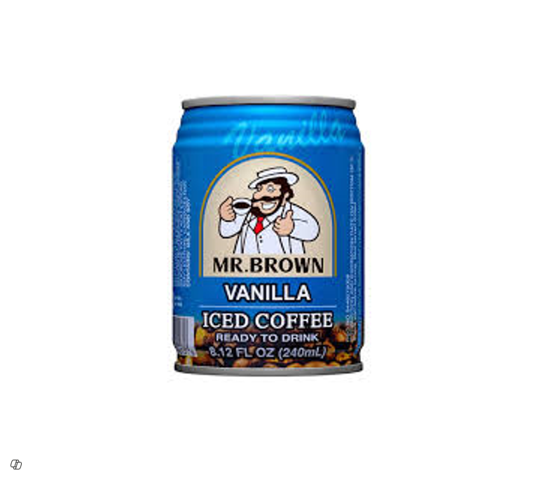 Mr. Brown Vanilla Iced Coffee Ready to Drink