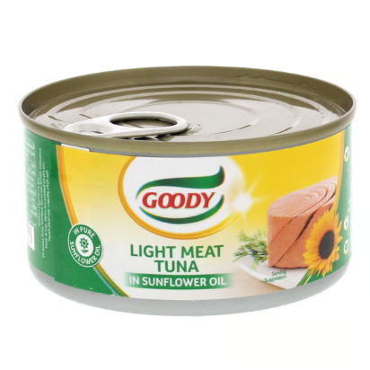 Goody Light Meat Tuna in Sunflower Oil 185g