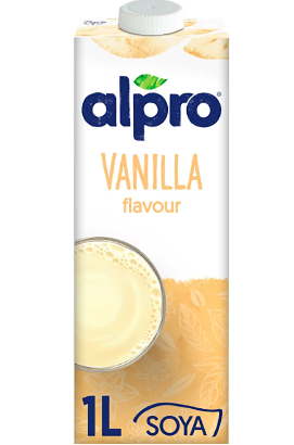 Alpro Vegan Soya Drink Vanilla Flavor 1L